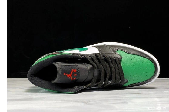 Cheap Jordan 1 554724-067 554724-067 Mid Toe Green 1218